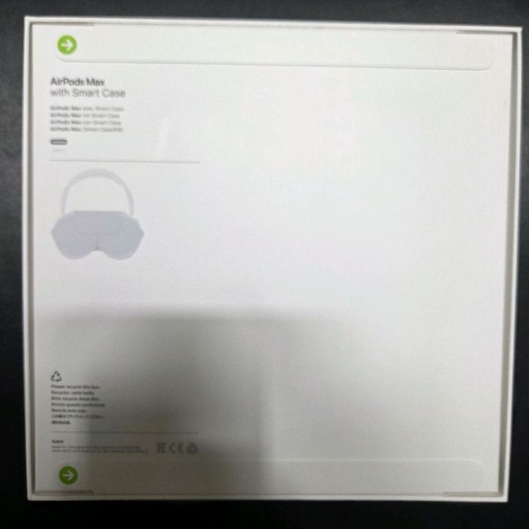 미개봉 에어팟 맥스 c타입 미드나이트 블랙 노이즈캔슬링 2024 팝니다! 이미지