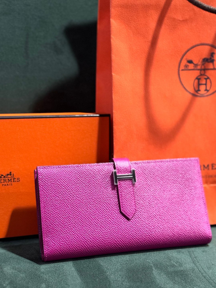 정품 에르메스 베안 장지갑 미사용 새상품 이미지