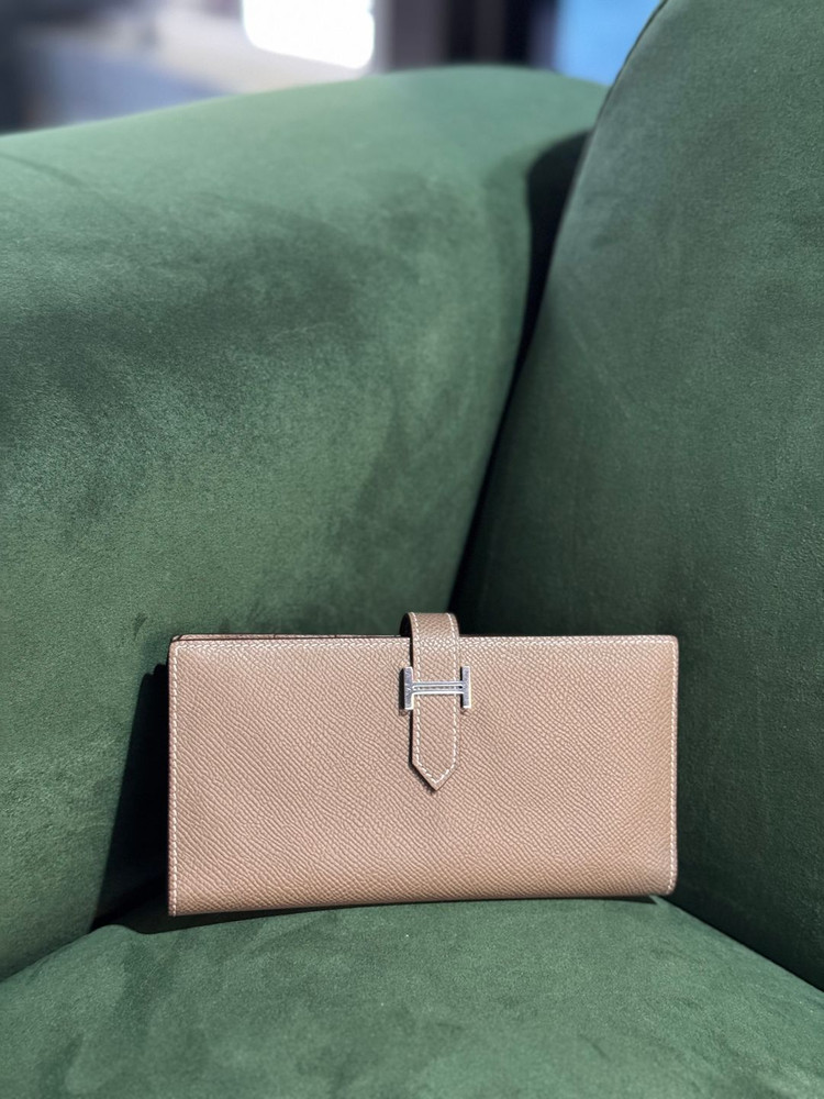 정품 에르메스 베안 장지갑 에토프 은장 이미지