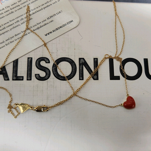 앨리슨루 해방타운 윤혜진 하트목걸이 14k 최종급처 이미지