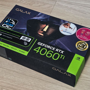 갤럭시 GALAX 지포스 RTX 4060 Ti OC V2 D6 8GB 이미지