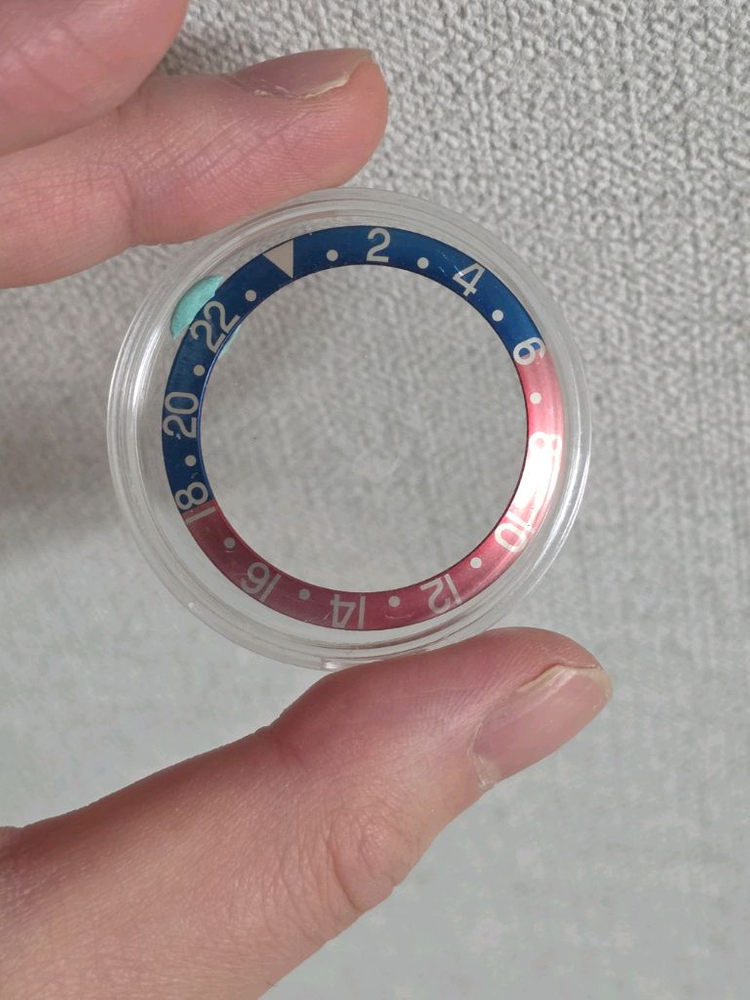 롤렉스 1675 GMT 레드백 인서트 이미지