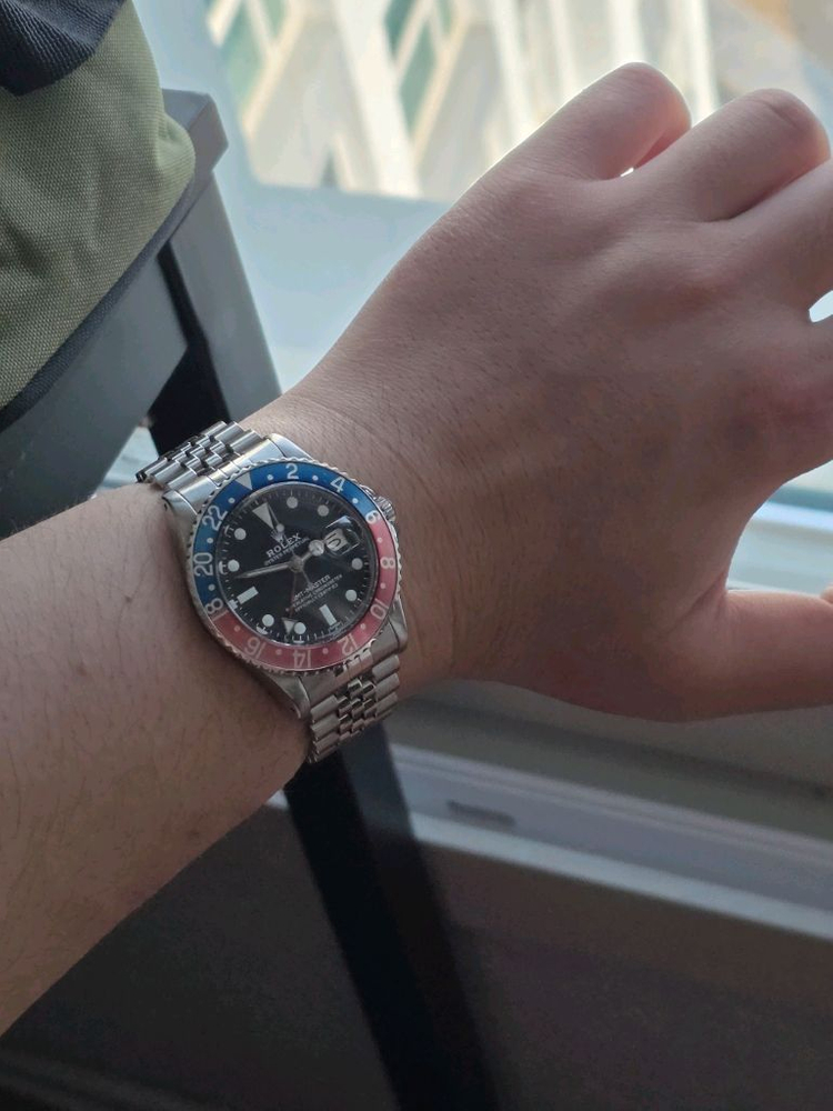 롤렉스 1675 GMT 레드백 인서트 이미지