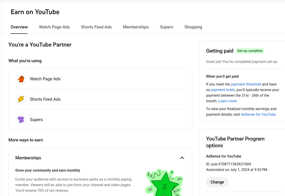 127만명 미국 시청자층 수익 활성화 유튜브 채널 이미지