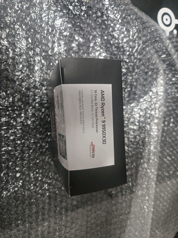 [미개봉]9950x3d 대원cts 정품 이미지