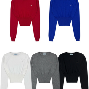 (새상품) 페일제이드 피티드 레이온 니트 블랙 이미지