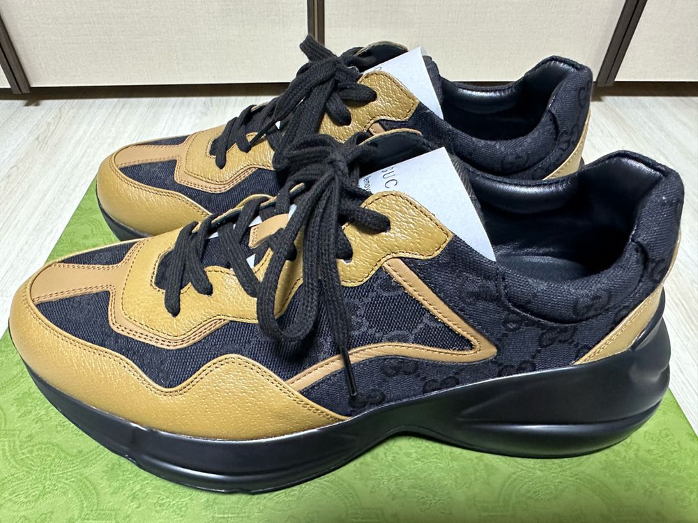 구찌 남성 롸이톤 스니커즈 새제품 팝니다.(9)280mm 이미지