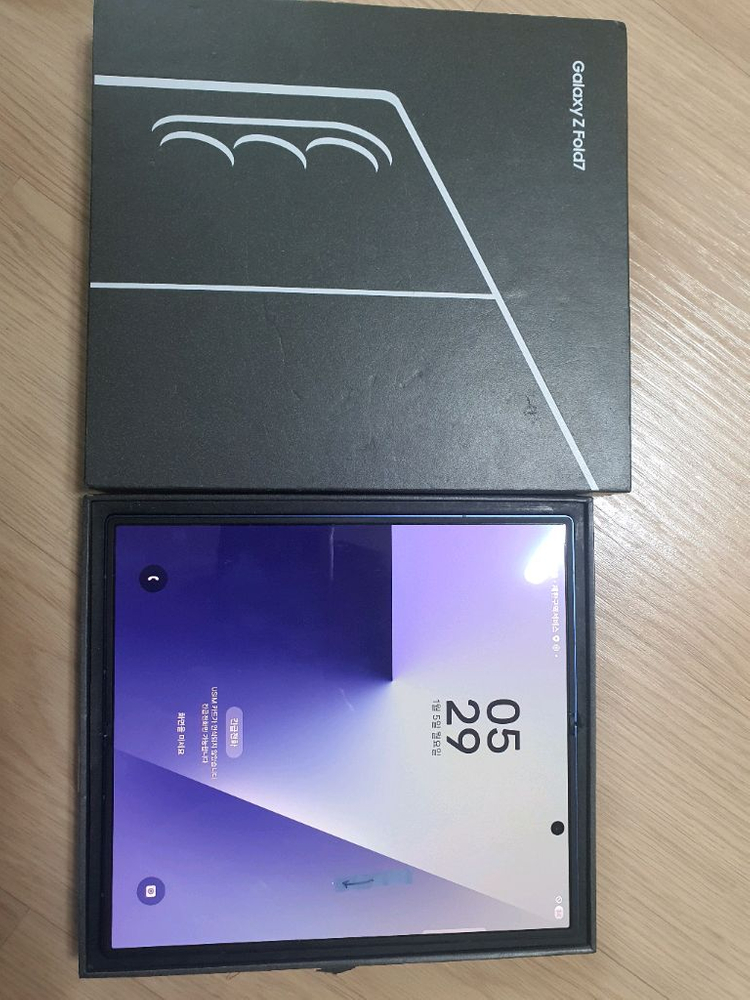 갤럭시 Z 폴드7 블루 512GB 이미지