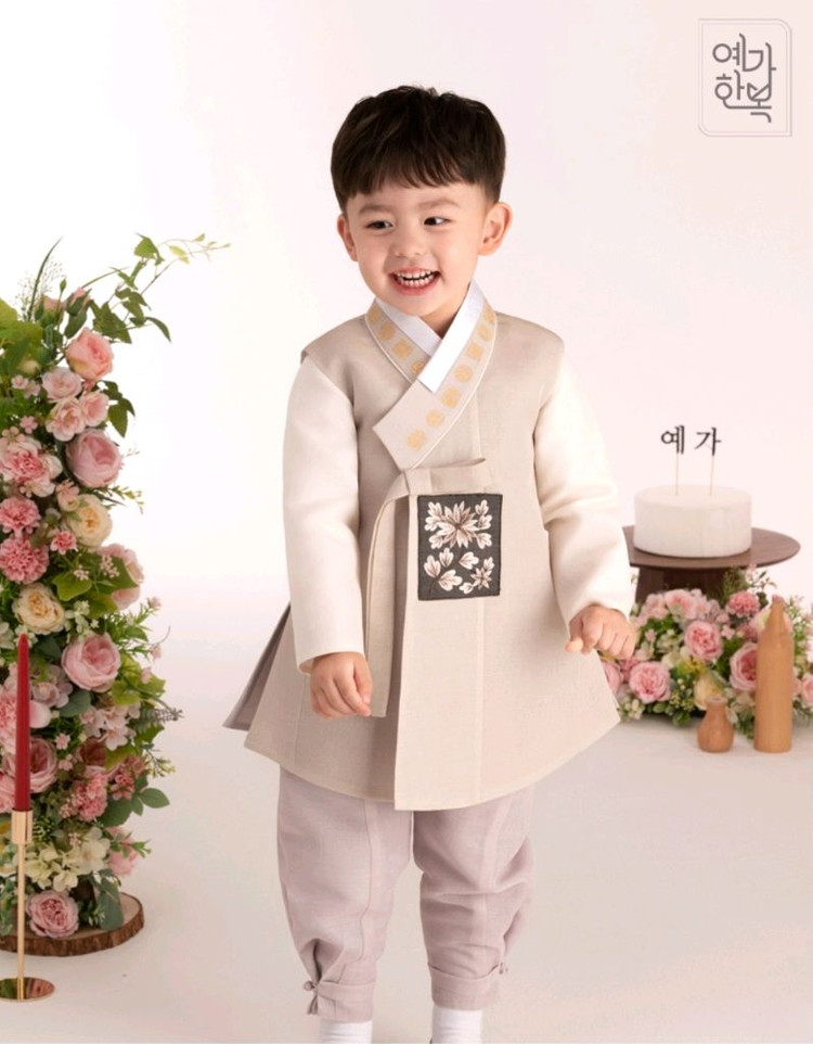 남아 아동 한복 6호 판매합니다(택포 3만원) 이미지