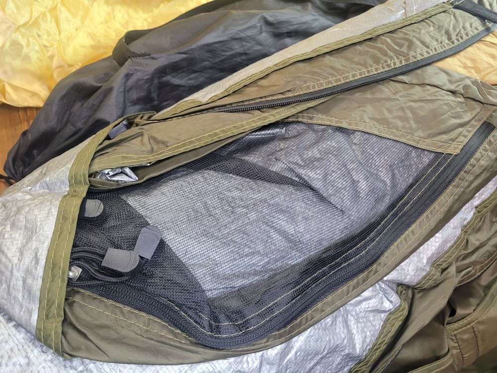 캠핑 텐트 코베아 5인 노블스크린 그늘막 돔형 카키 KN8MT0110 이미지