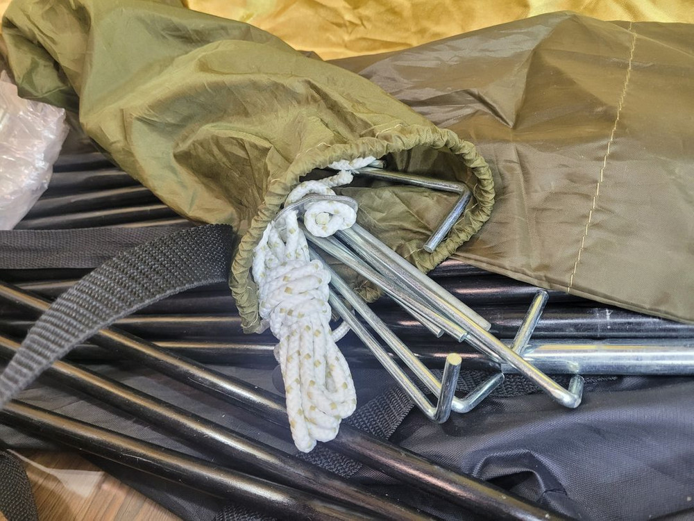 캠핑 텐트 코베아 5인 노블스크린 그늘막 돔형 카키 KN8MT0110 이미지