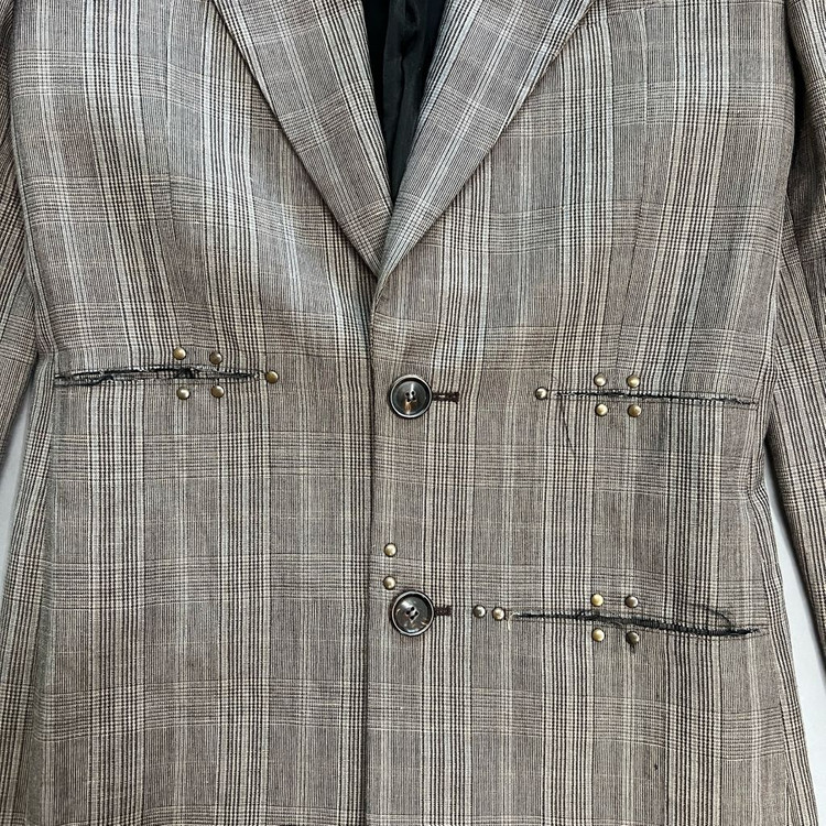 와이프로젝트 스트라이프 블레이저 자켓 이미지