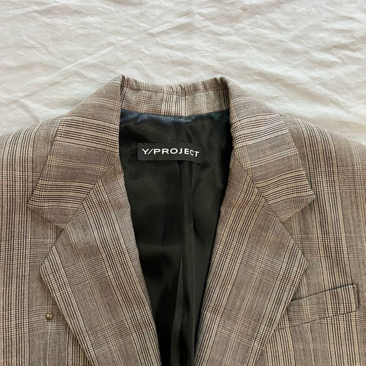 와이프로젝트 스트라이프 블레이저 자켓 이미지