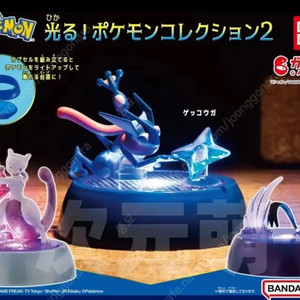 (단종된 희귀 매물 가챠 풀셋 최저가) 포켓몬 가챠 피규어 미개봉 새상품 풀세트 일괄 판매 뮤츠 개굴닌자 따라큐 이미지