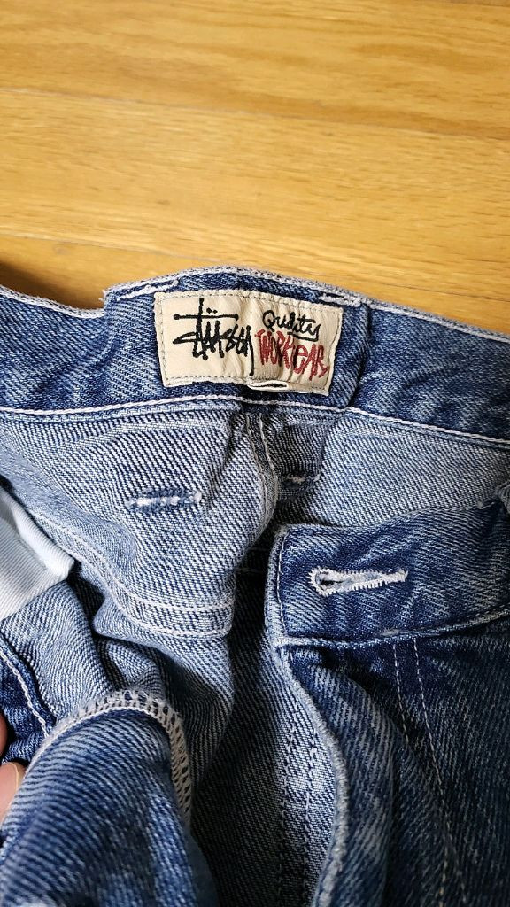 스투시 청바지 데님 워크 팬츠 31사이즈 이미지