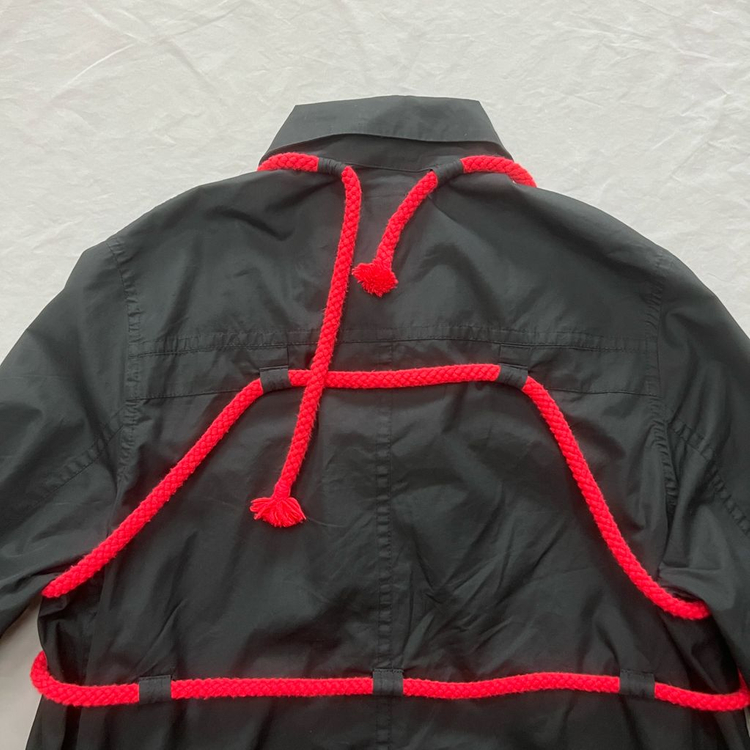 크레이그 그린 레드 로프 셔츠 자켓 이미지