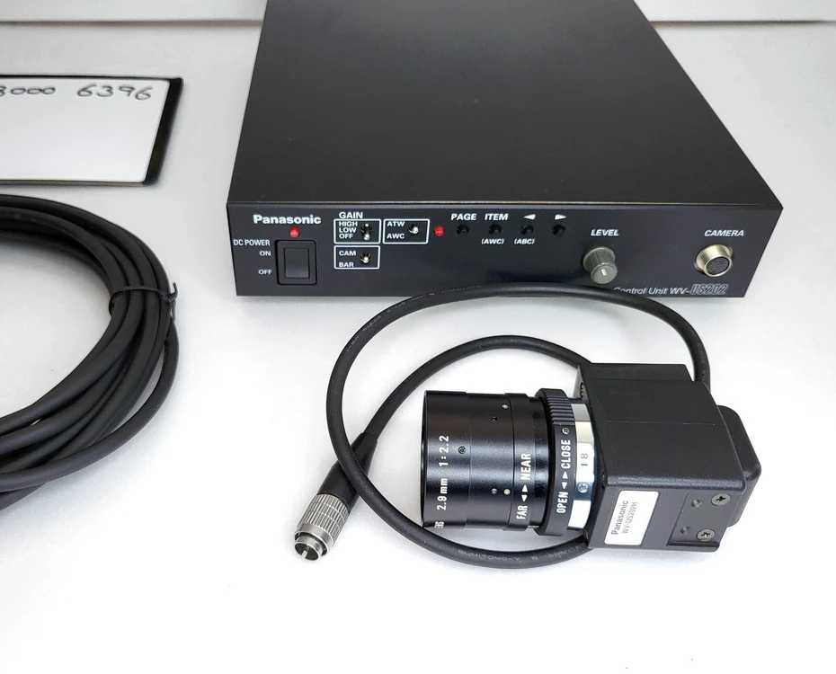 Panasonic WV-US202CU 3CCD 카메라 세트 이미지