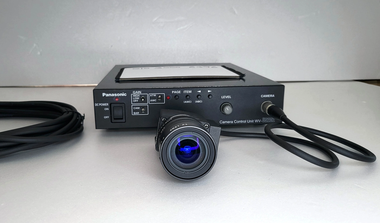 Panasonic WV-US202CU 3CCD 카메라 세트 이미지