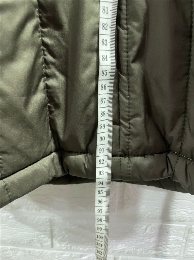 수입 양털 누빔자켓 누빔패딩 카키패딩 누빔코트 이미지