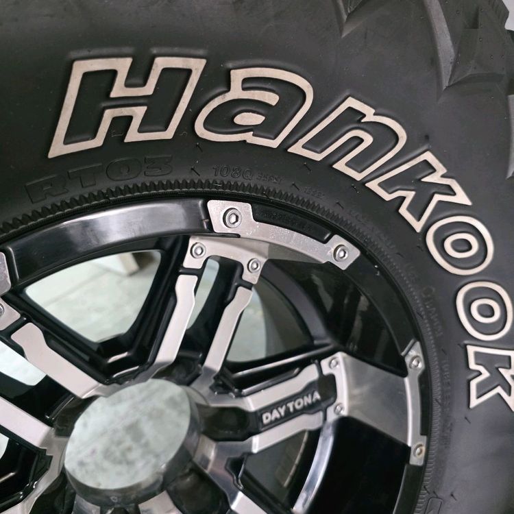(업자아님)MT 33X12.50R15LT, 데이토나 fdx 휠셋 이미지
