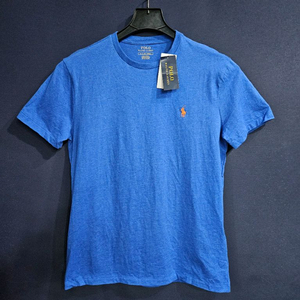 폴로 랄프로렌 멜란지 블루 남성 90~95 반팔티 이미지