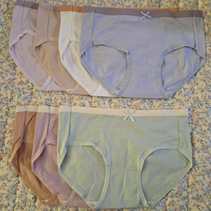 3세트 무배)) 여아 주니어 팬티 75.80.85 파스텔7매 새상품 이미지