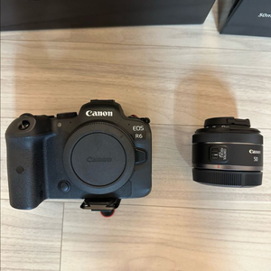 캐논 EOS R6(S급) + RF 50mm f1.8 단렌즈