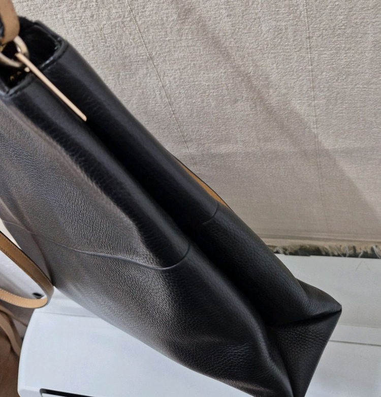 코치 블랙가죽 숄더크로스백 클러치백 남여공용 이미지