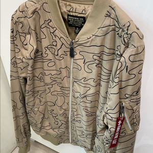 알파인더스트리 집업자켓 베이지 XL 이미지