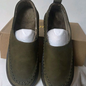 카키색 로퍼&슬립온((새상품)) 이미지