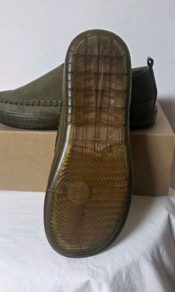 카키색 로퍼&슬립온((새상품)) 이미지