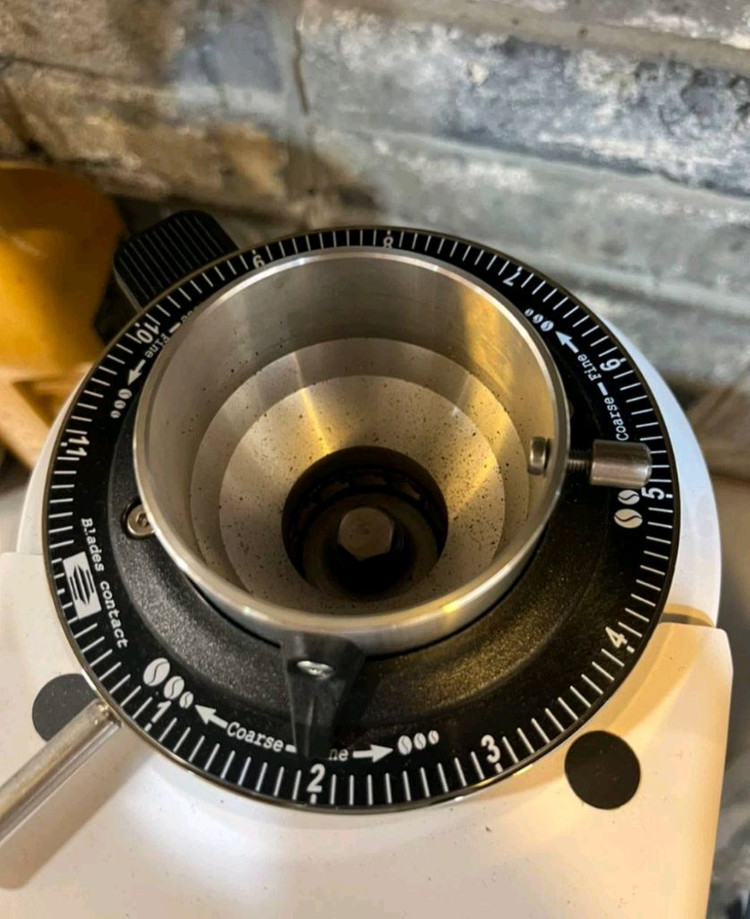 피오렌자또 F64E 커피 그라인더 화이트 이미지