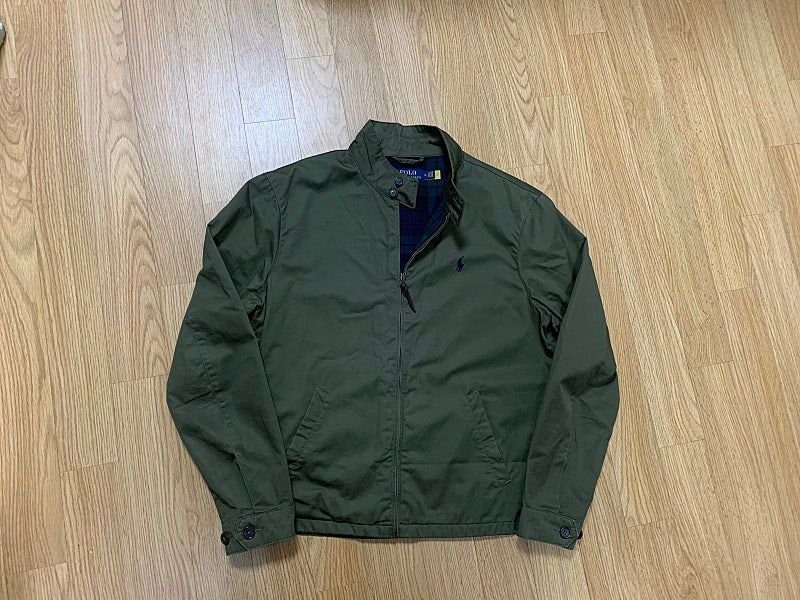 폴로 M 바라쿠다 자켓 카키 QR 매장판 이미지