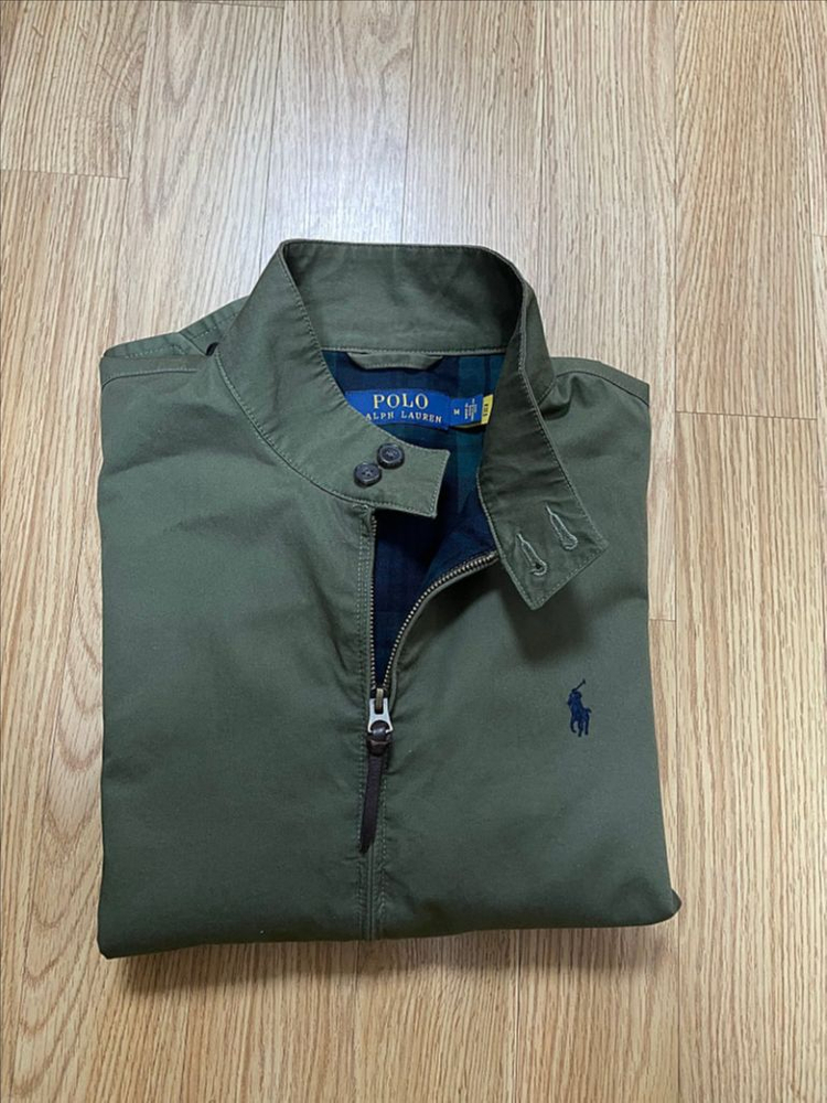 폴로 M 바라쿠다 자켓 카키 QR 매장판 이미지