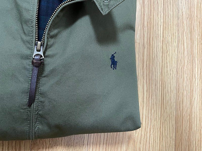 폴로 M 바라쿠다 자켓 카키 QR 매장판 이미지