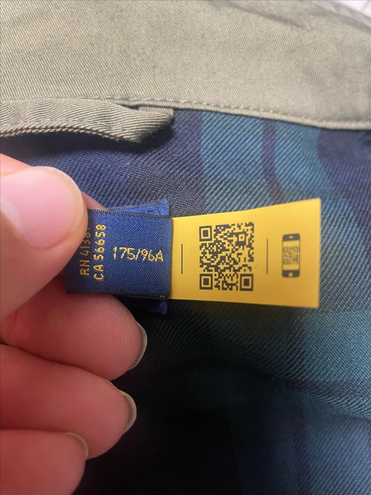 폴로 M 바라쿠다 자켓 카키 QR 매장판 이미지