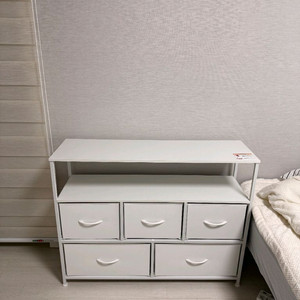 소월홈 패브릭 3단5문 서랍장 이미지