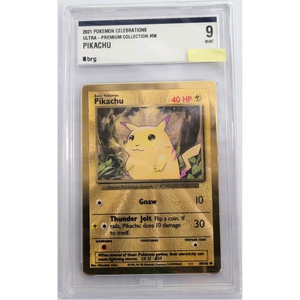 포켓몬 카드 25주년 피카츄 메탈카드 이미지