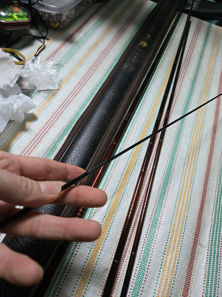 특작수 15척 중층내림 낚시대 이미지