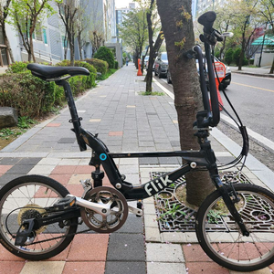 플릭 이지18 접이식 미니벨로 자전거 이미지