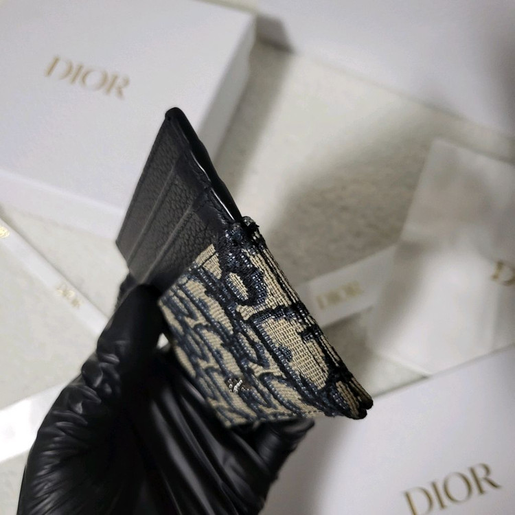 [풀구성] 디올 오블리크 카드홀더 카드지갑 이미지