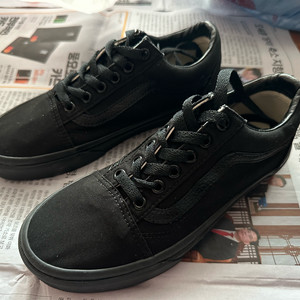 반스 올드스쿨 캔버스 블랙 230mm 이미지