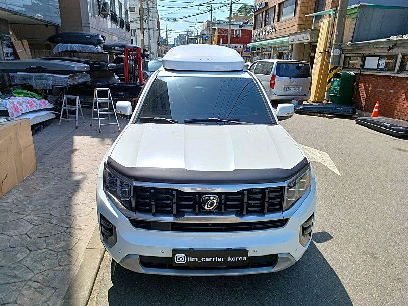 모하비더마스터 화이트유광 새제품 윈드가드 포함 140만원 무료장착 이미지