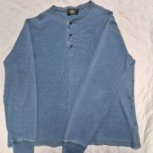 [L사이즈] RRL 랄프로렌 자카드 헨리넥 니트 / 올드조 웨어하우스 버즈릭슨 오어슬로우 리얼맥코이 바스통 이미지