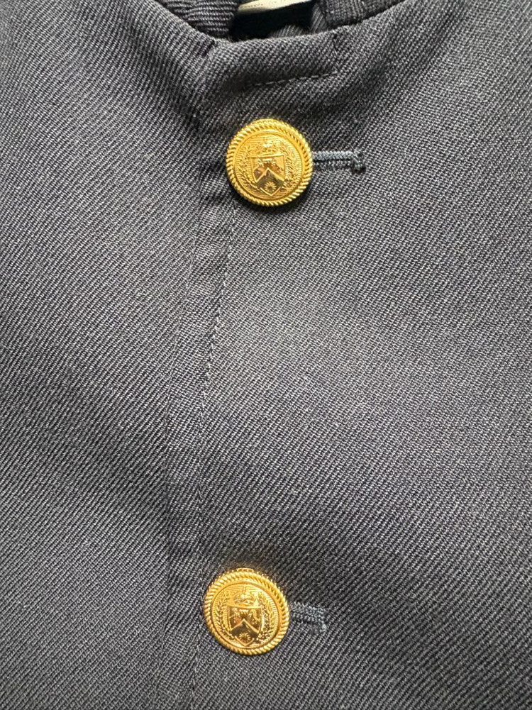 구찌 블랙 금장 버튼 자켓 50 백화점판 이미지