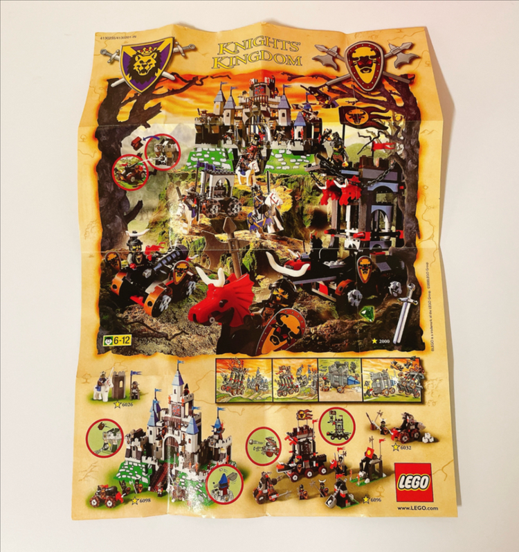 레고 소장용 올드 카탈로그 포스터 정리 캐슬 해적 스타워즈 피라디사 카카와키 어드벤쳐 등 수록 이미지