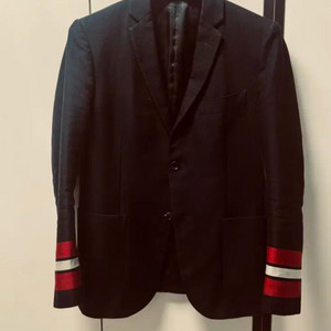 구찌 네이비 스트라이프 블레이저 48사이즈 이미지