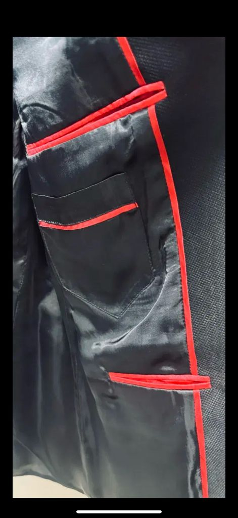 구찌 네이비 스트라이프 블레이저 48사이즈 이미지