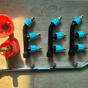 미사용, 분무기 곡자노줄2개3구신주노줄-3개5구스텐노줄1개 팝니다. 가격내림 이미지