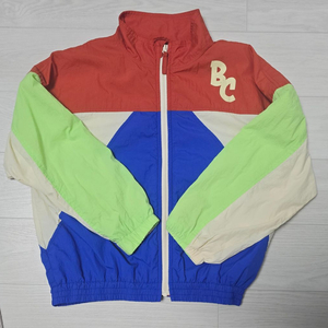 (반값택포)보보쇼즈 컬러블럭 바람막이 자켓 6-7 120 이미지